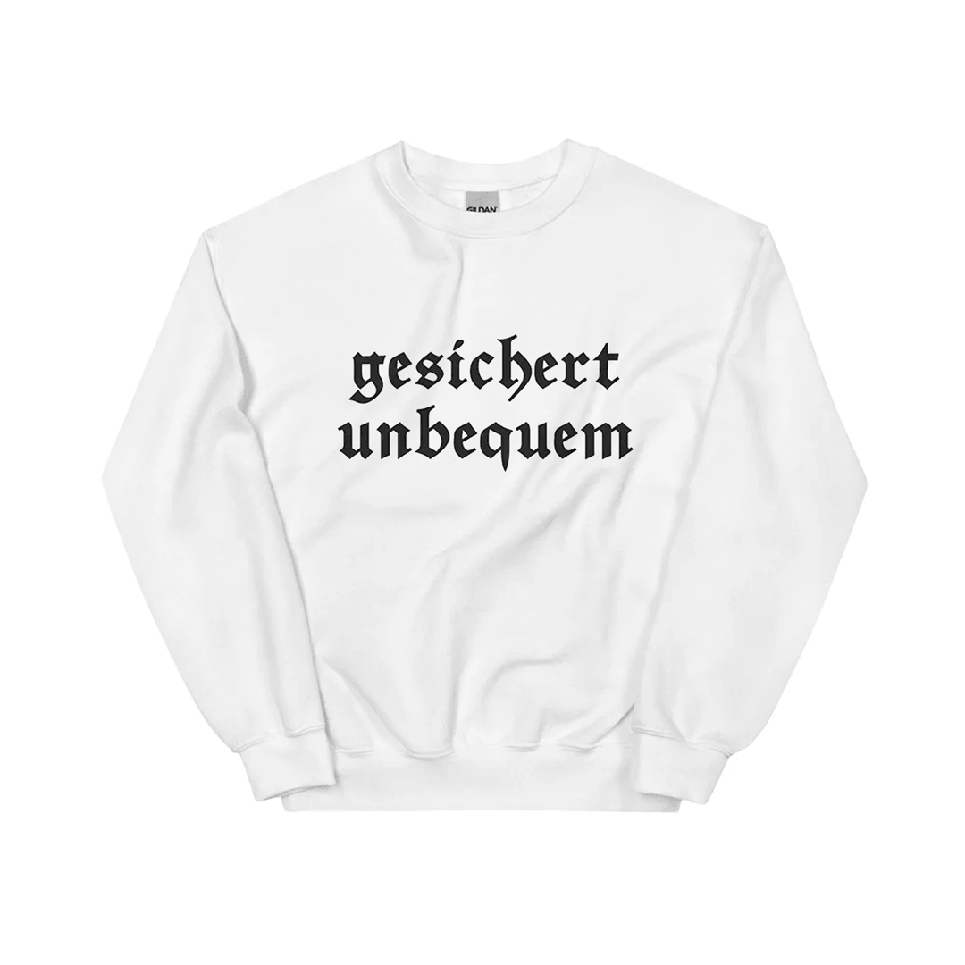 Pullover „Gesichert unbequem“