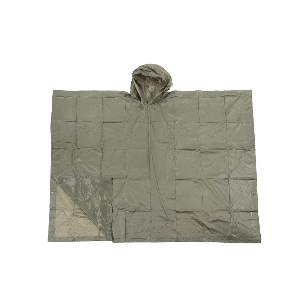 Regenponcho aus Vinyl