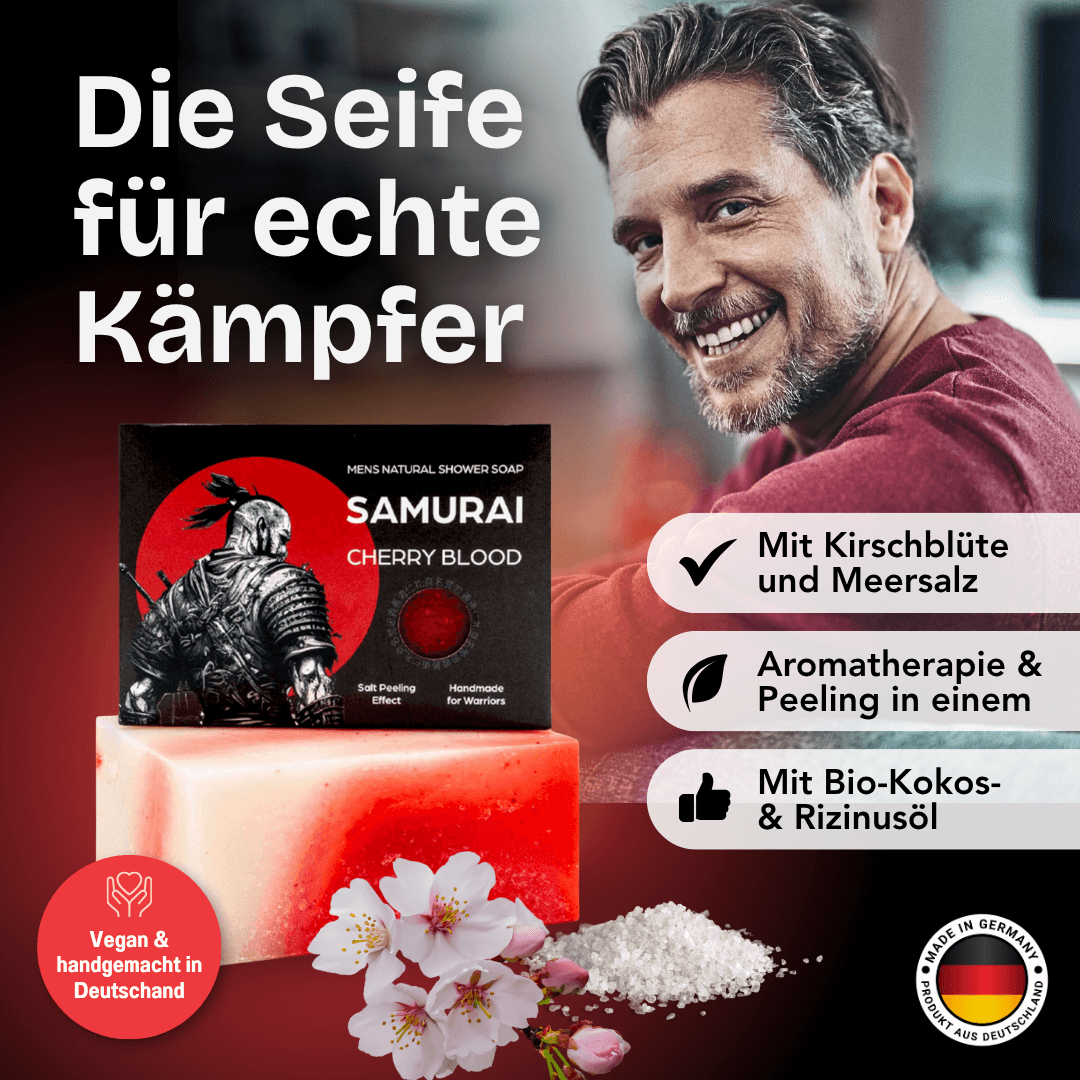 Samurai Cherry Blood Peeling Seife