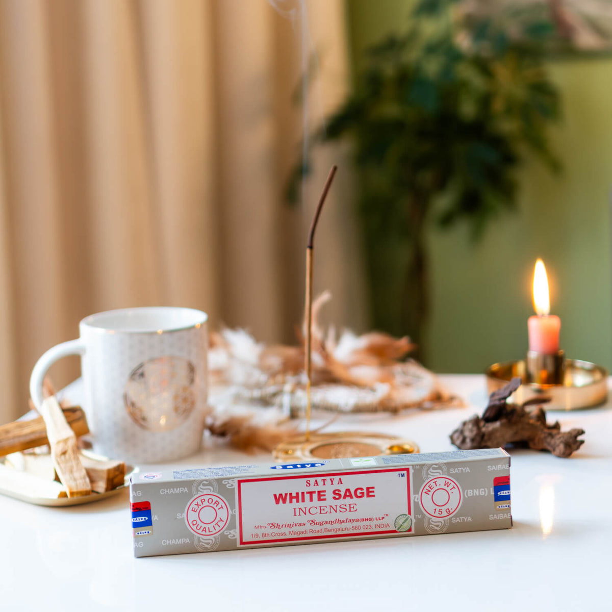 Räucherstäbchen Satya Weißer Salbei