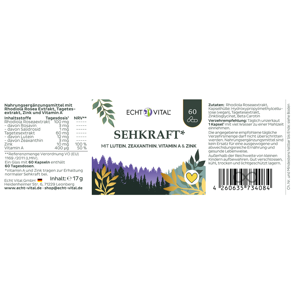 Sehkraft Kapseln