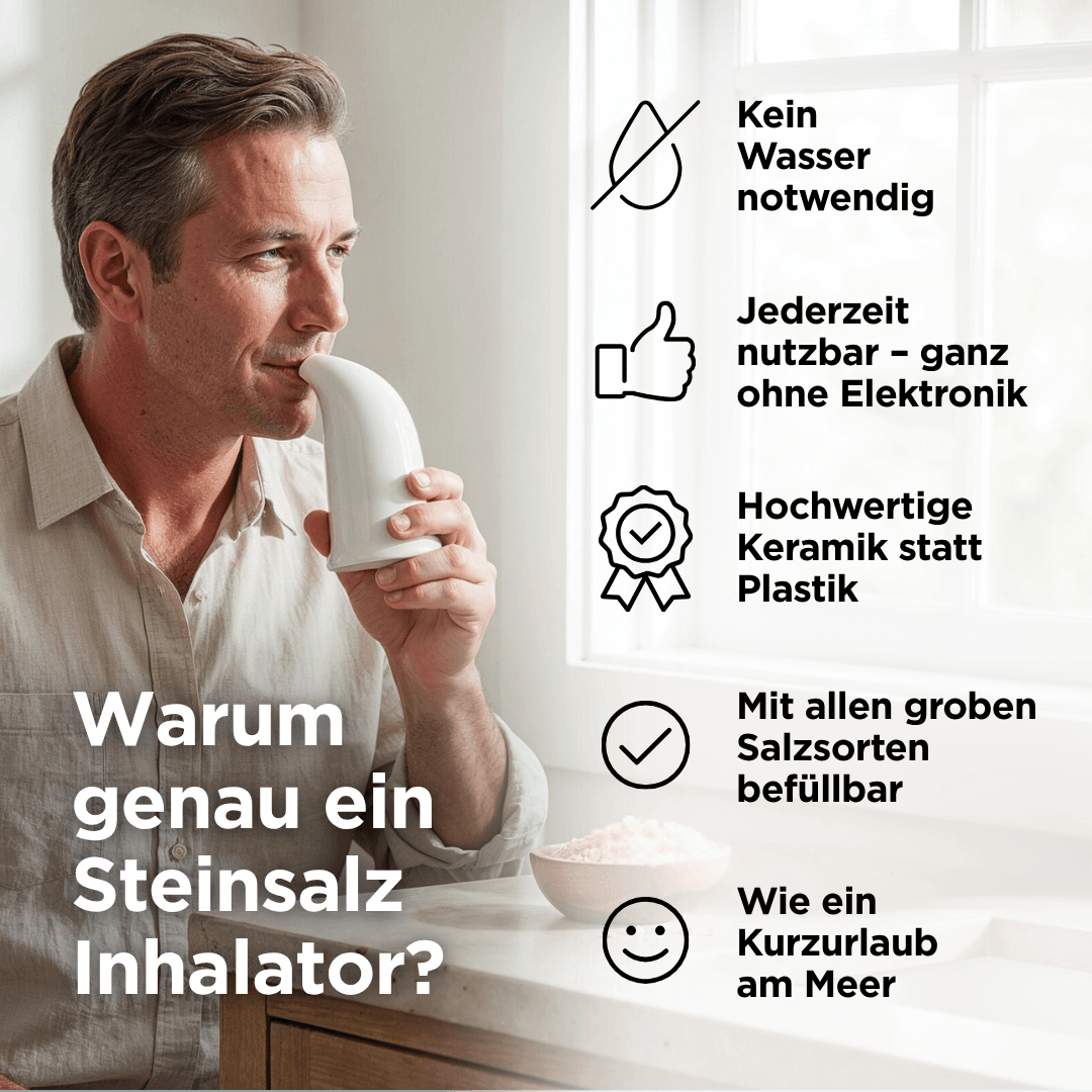 Steinsalz Inhalator