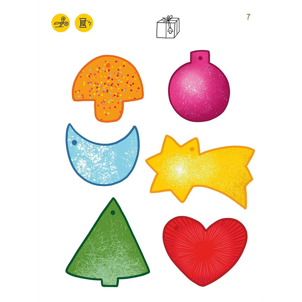 Mein erstes Sticker-Bastelheft – Weihnachten