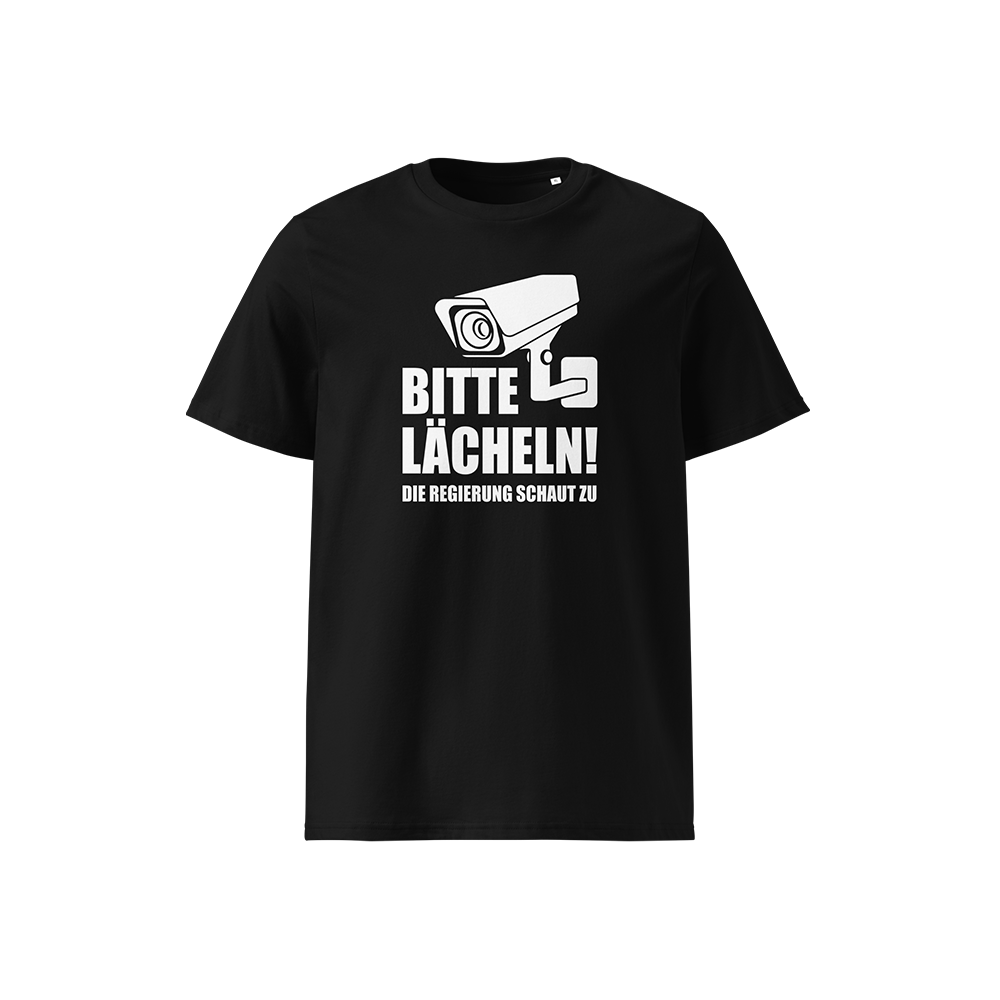 T-Shirt „Bitte lächeln“