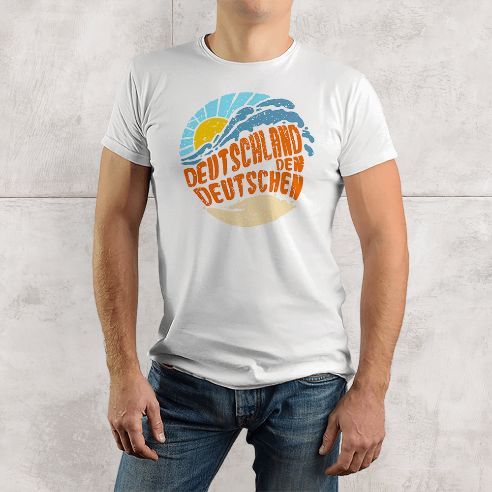 T-Shirt „Deutschland den Deutschen“