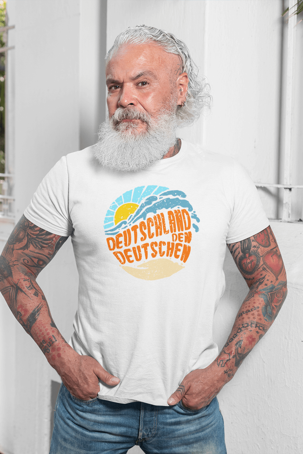 T-Shirt „Deutschland den Deutschen“