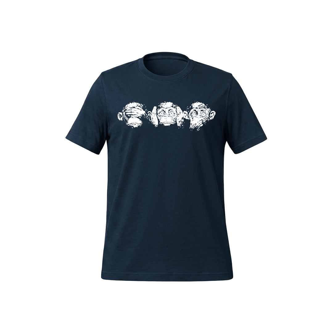 T-Shirt „Drei Affen“