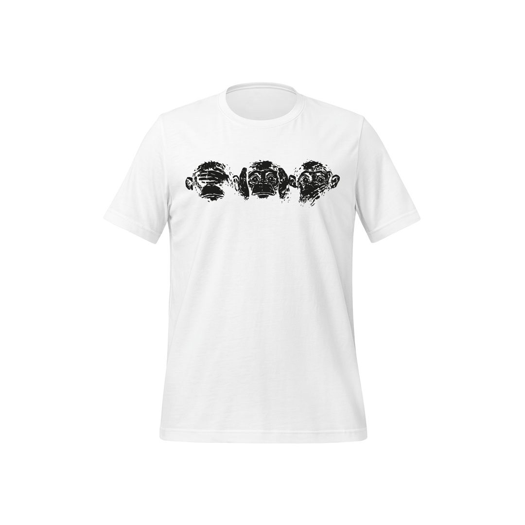 T-Shirt „Drei Affen“