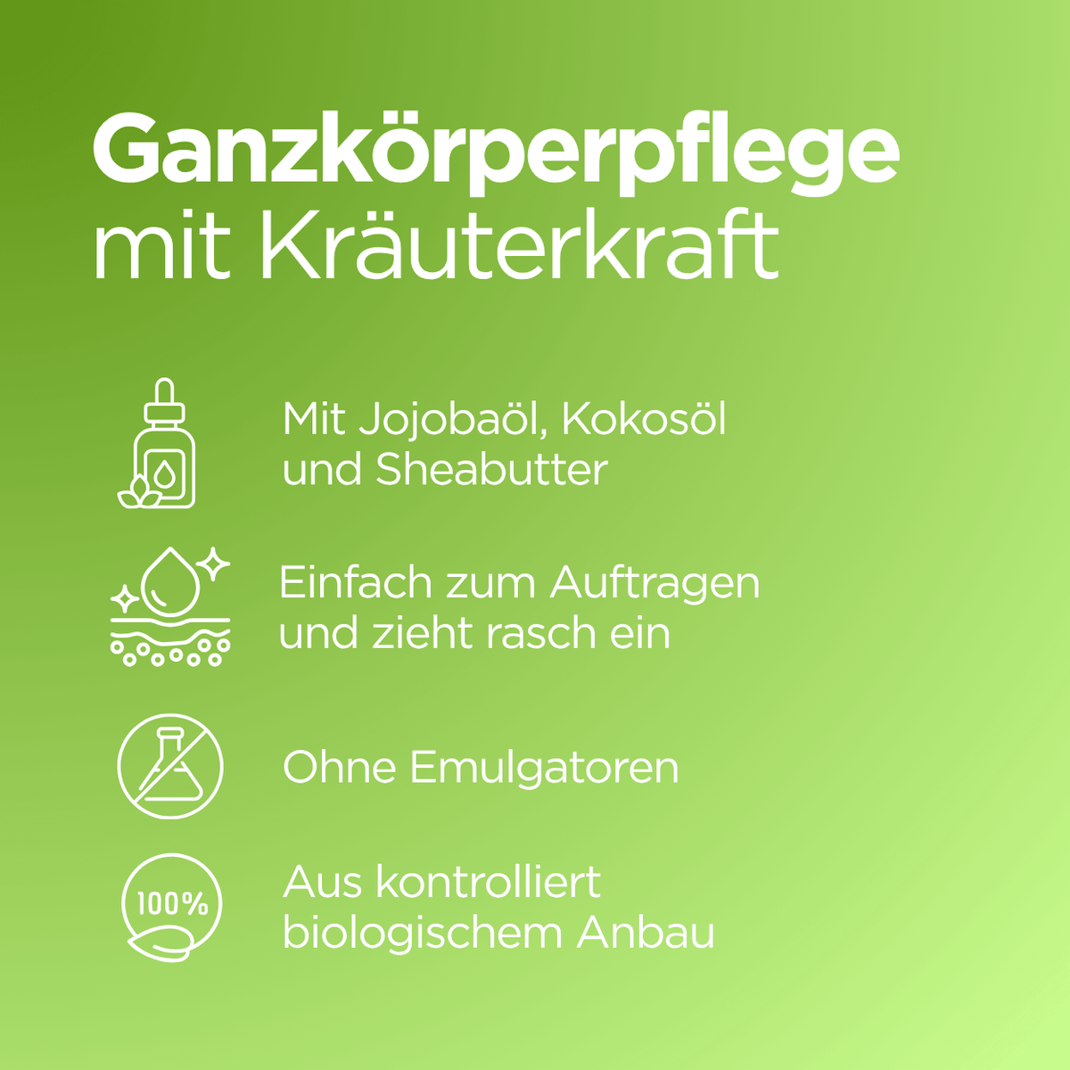 Bio Bodylotion für Körper und Gesicht (100ml)