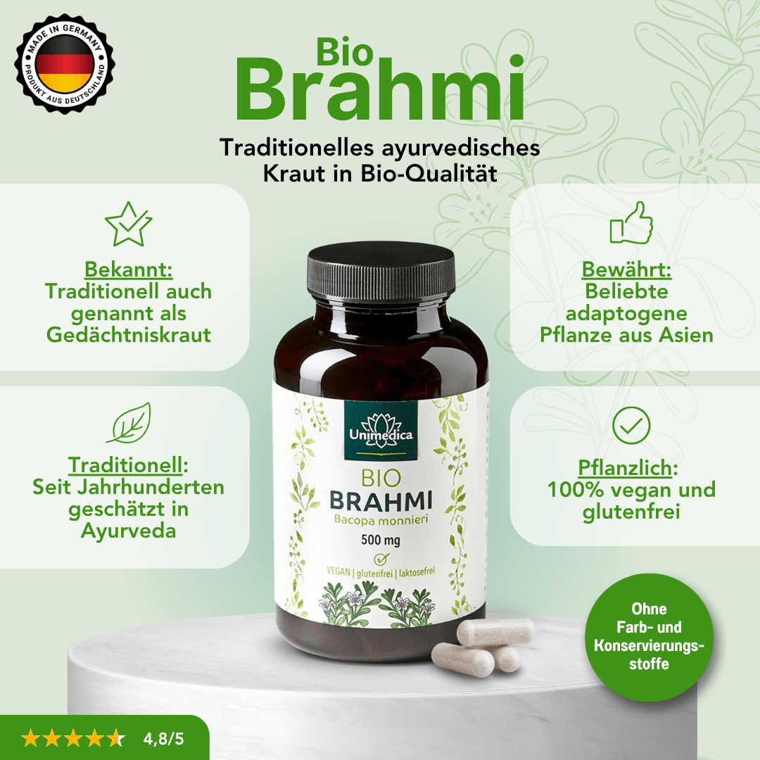 Bio Brahmi Kapseln