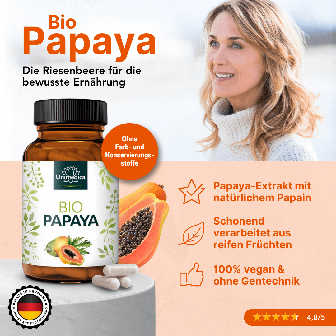 Bio Papaya Extrakt Kapseln