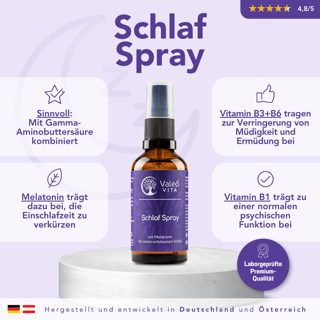 Schlaf Spray mit Melatonin