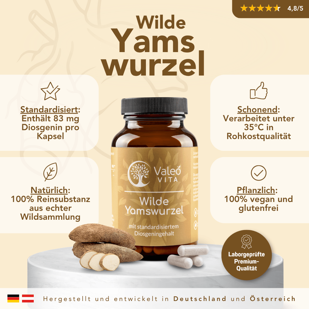 Wilde Yamswurzel Kapseln