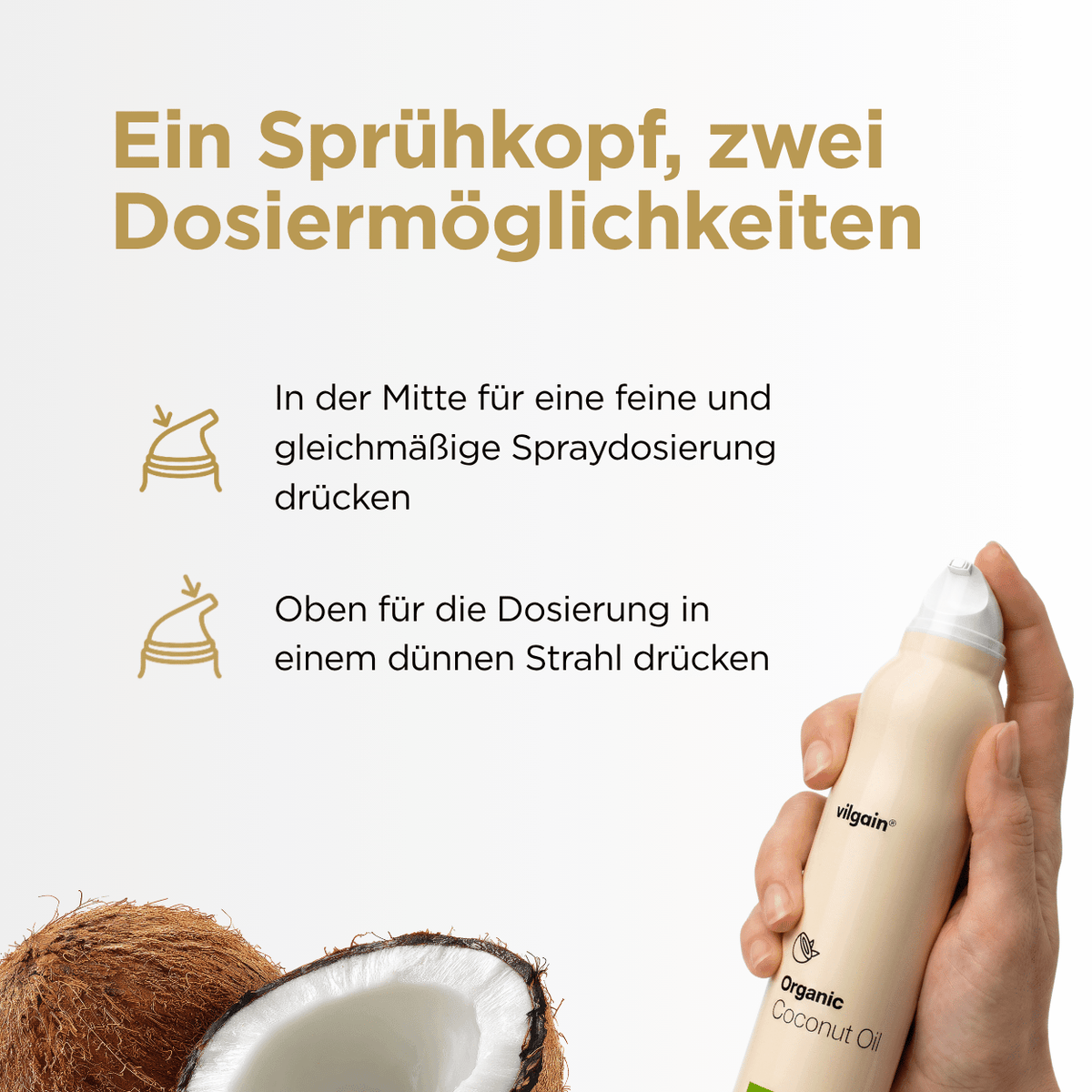 Bio Kokosöl Spray