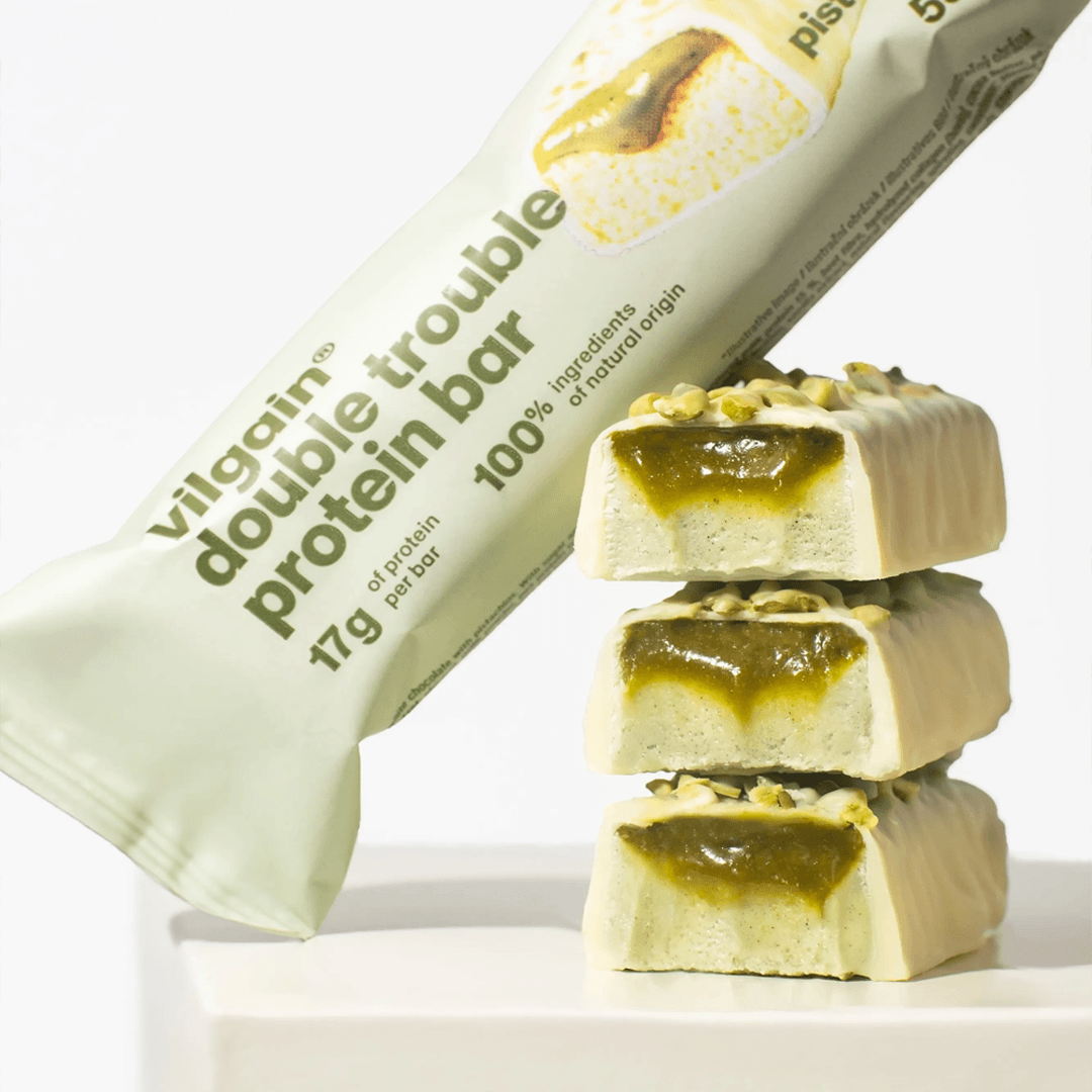 Protein Riegel Double Trouble Pistazien