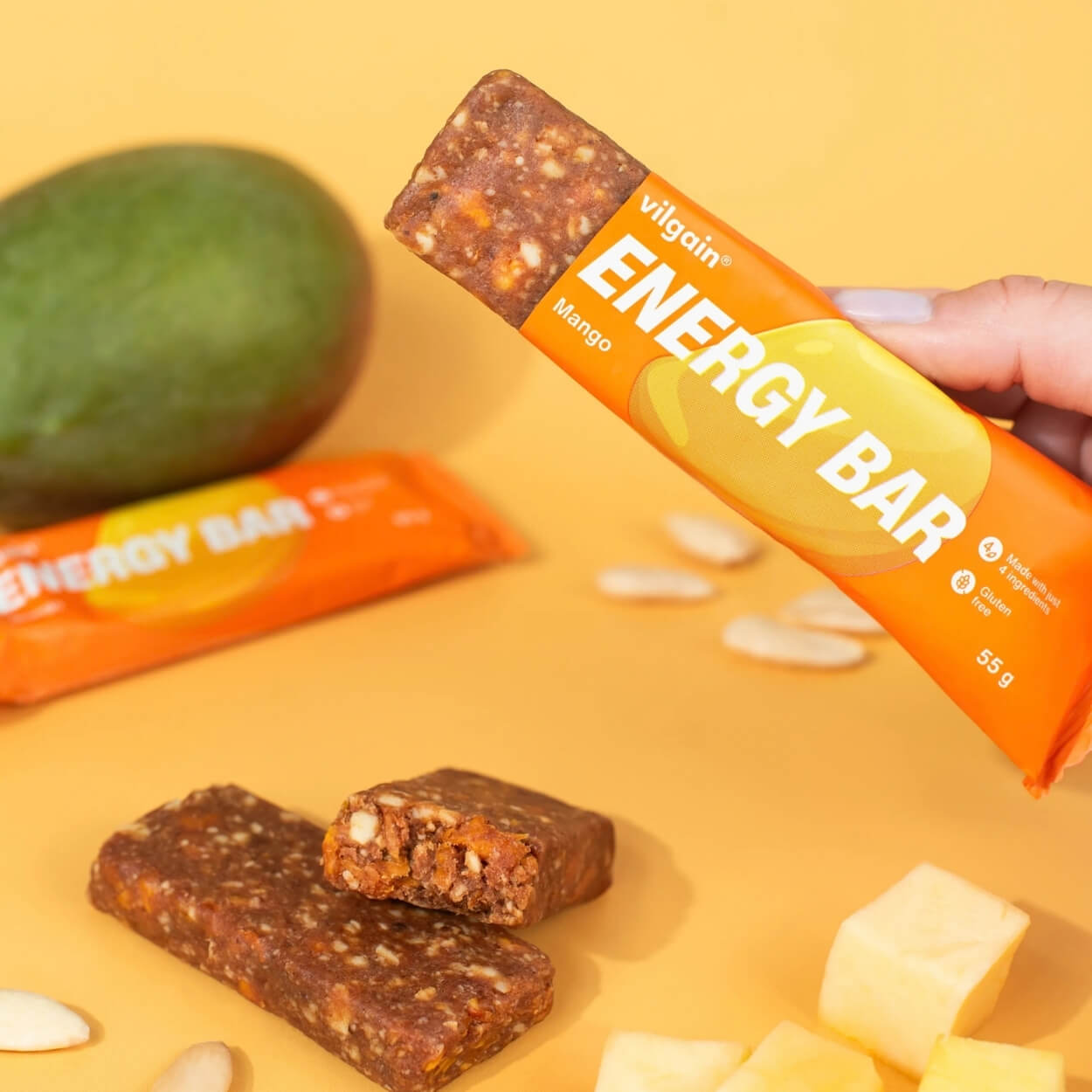 Energie Riegel Mango
