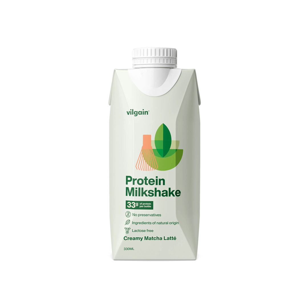 Protein Milchshake Cremiger Matcha Latte