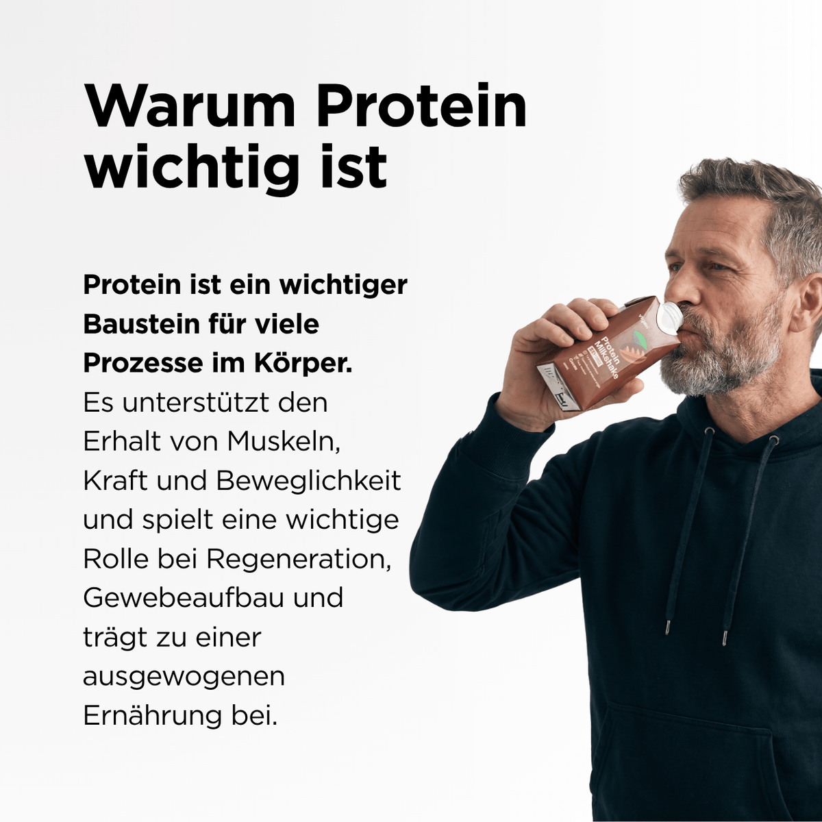 Protein Eiskaffee Karamell Latte