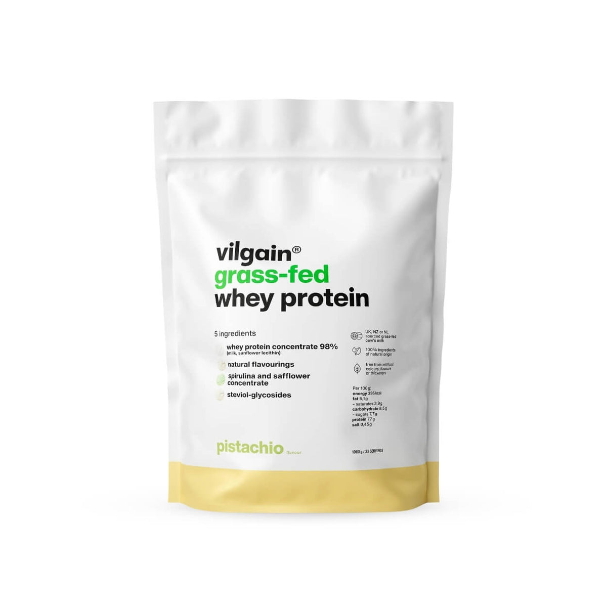 Weidemilch Whey Protein Pistazie