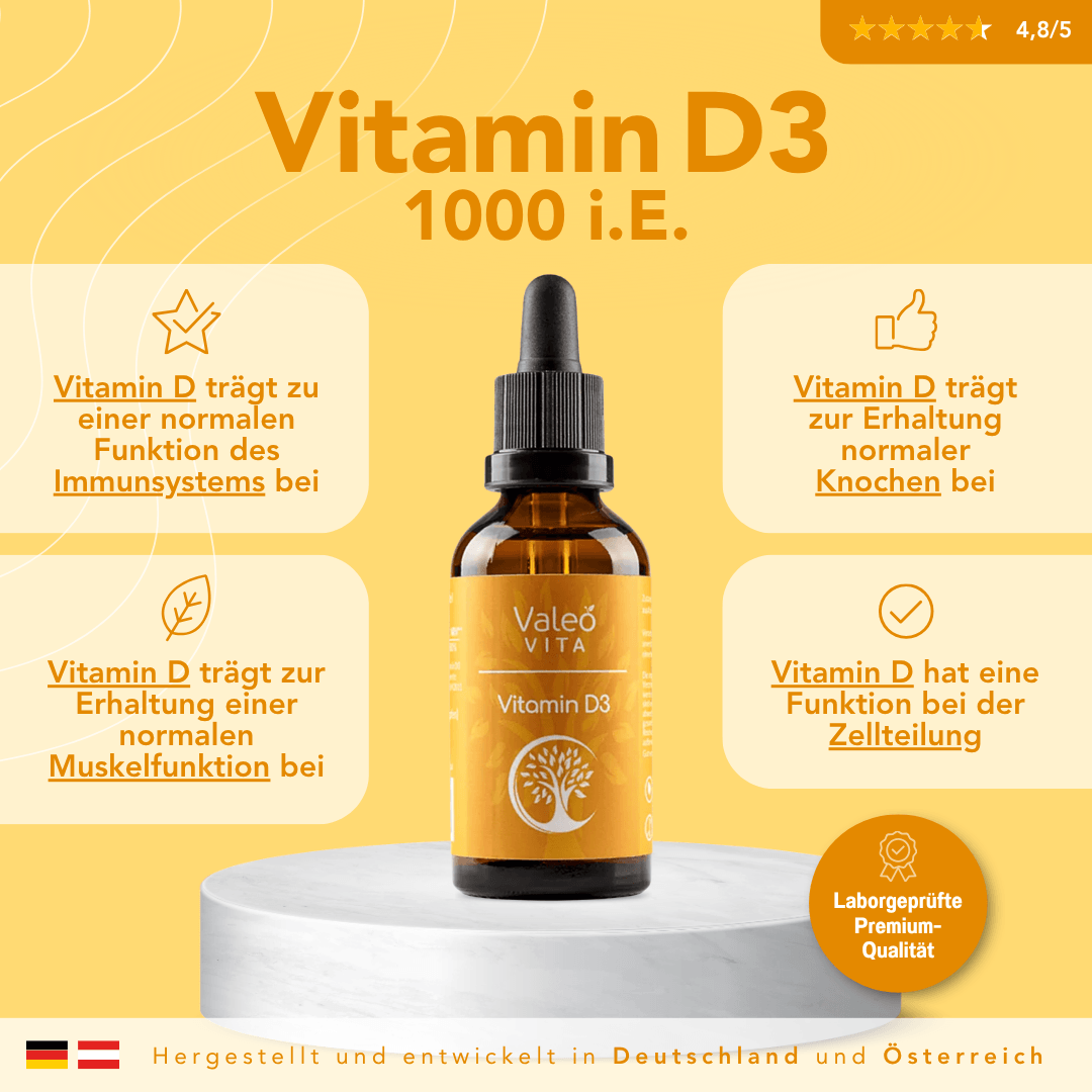 Vitamin D3 1000 i.E.