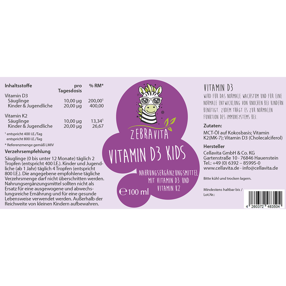 Vitamin D3 Kids