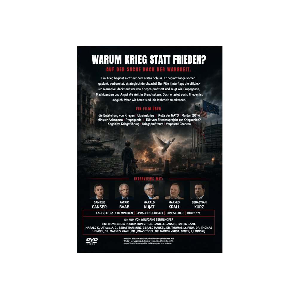 Warum Krieg statt Frieden – Auf der Suche nach der Wahrheit (DVD)
