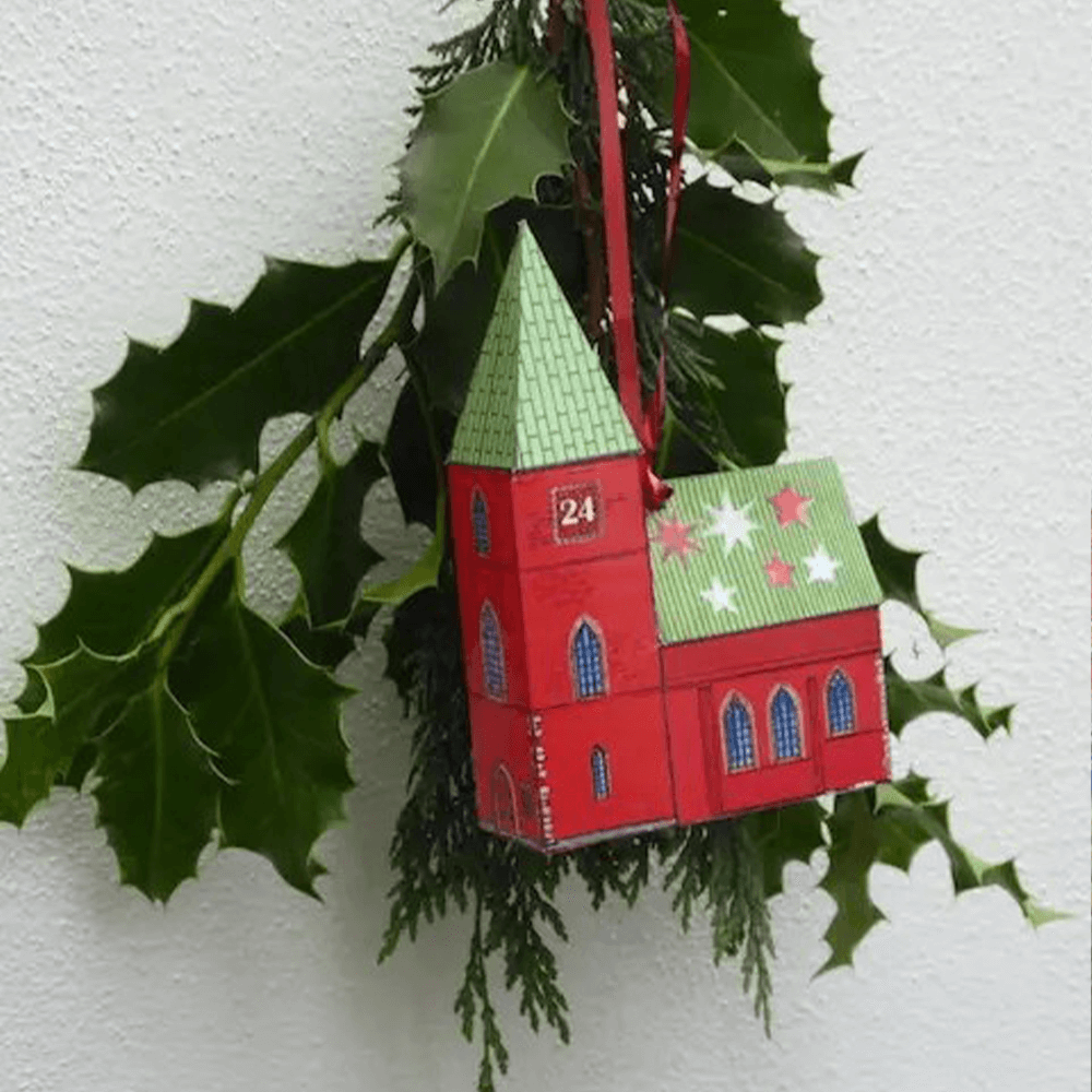 Weihnachtsmarkt – Papiermodell