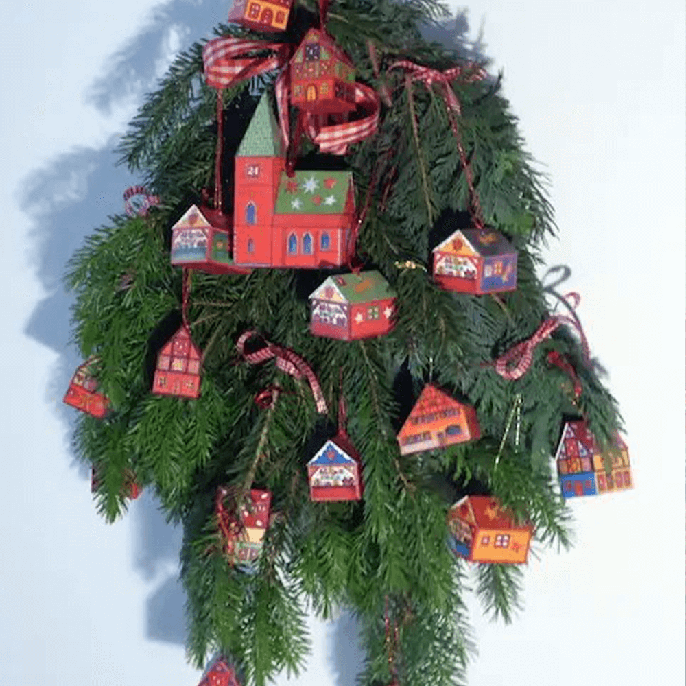 Weihnachtsmarkt – Papiermodell