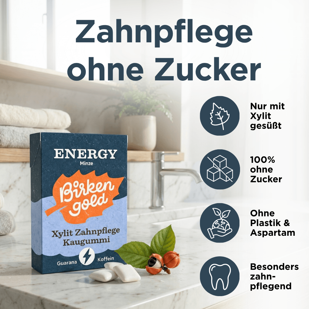 Xylit Zahnpflege Kaugummi Energy