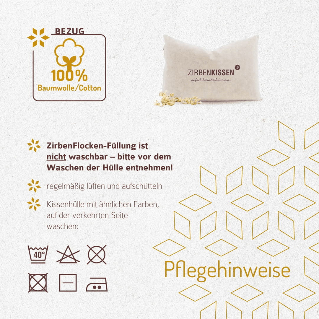 „Gute Nacht“ Zirben Geschenkset