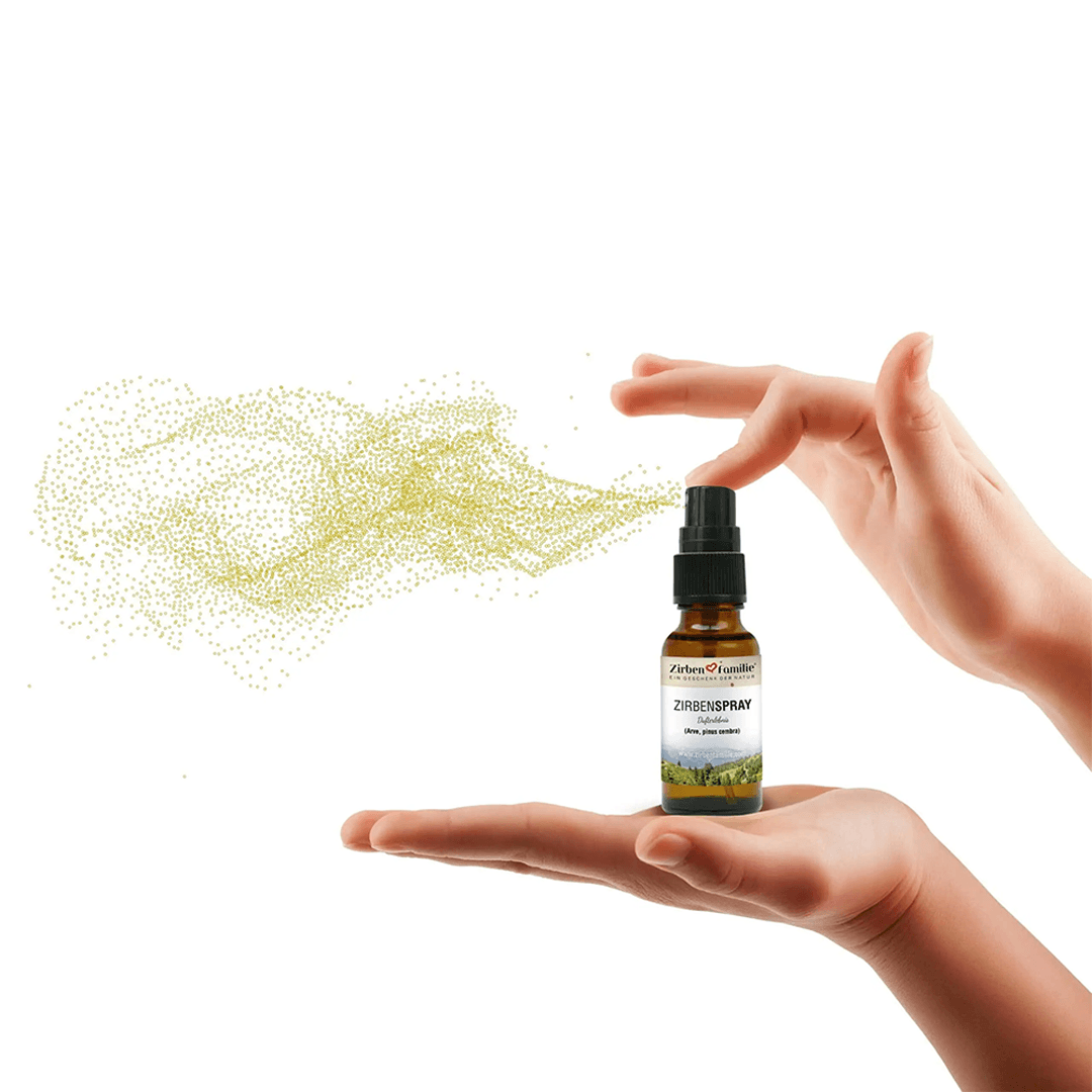 Zirbenspray (20 ml) – Natürlicher Zirbenduft zum Sprühen