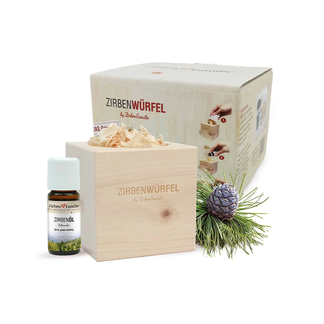 ZirbenWürfel Lufterfrischer Set