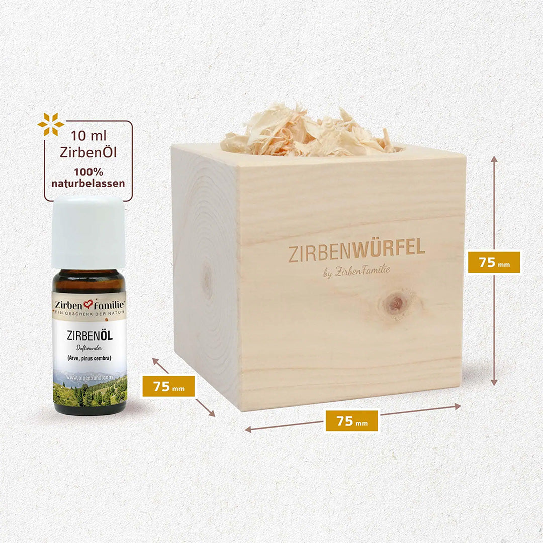 ZirbenWürfel Lufterfrischer Set