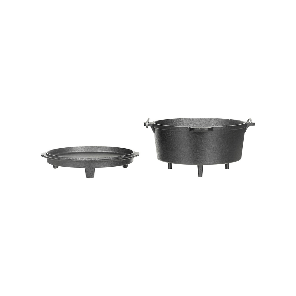 Dutch Oven, Feuertopf aus Gusseisen