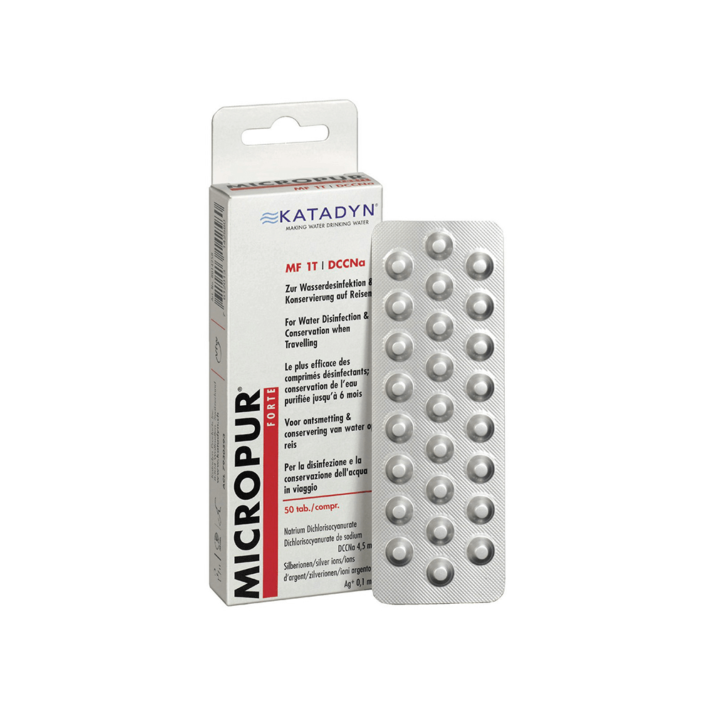 Katadyn Micropur Forte MF 1T DCCNa 50 Tabletten